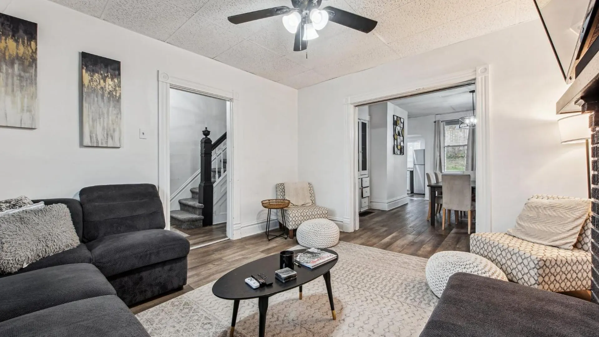 Modern Family Friendly Home 3 Bedroom Great Location Pittsburgh Nyaraló
